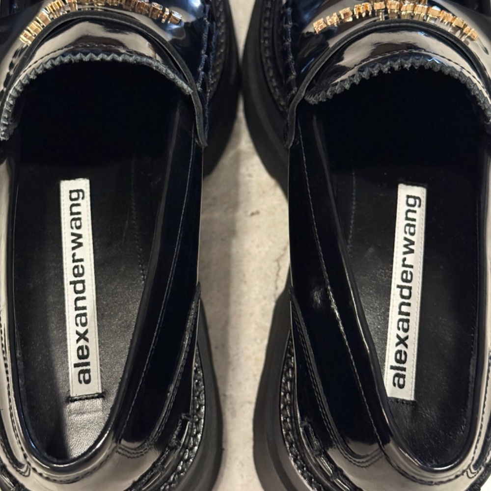 ALEXANDER WANG Platform Lug Sole Loafers, Size EU 40, NEW! WORE ONCE! - Picture 9 of 16